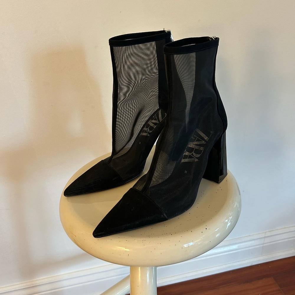 Zara Heel Boots